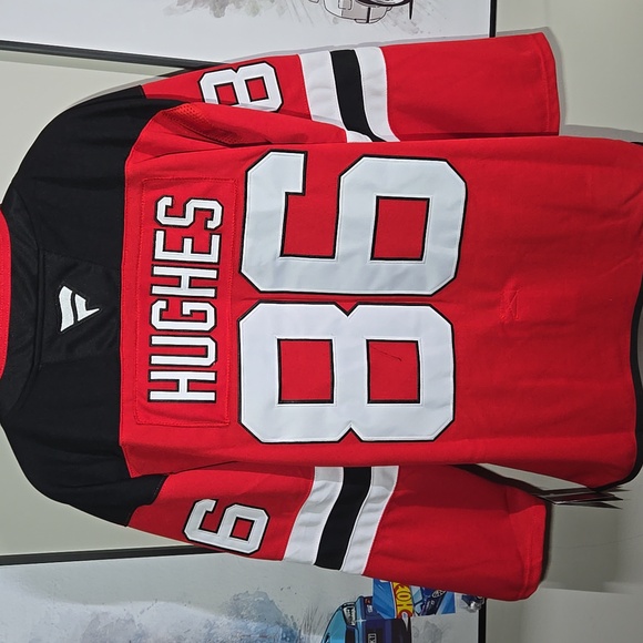 NJ Devils NHL #86 HUGHES Game Day Fan Jersey - Picture 5 of 10